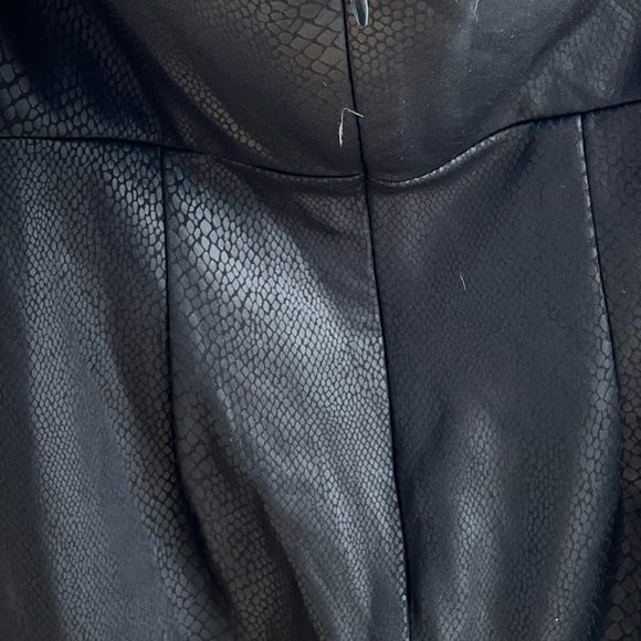 BEBE VEGAN LEATHER TUBE DRESS - Picture 3 of 9